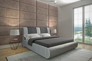 Łóżko tapicerowane Platinum - 140